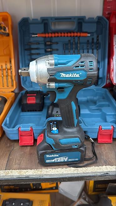 11000: Аккумуляторный ударный гайковёрт Makita (литий-ион) Основные — 1