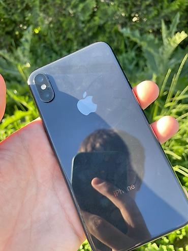 Apple iPhone: IPhone X, Б/у, 64 ГБ, Черный, 71 % — 2