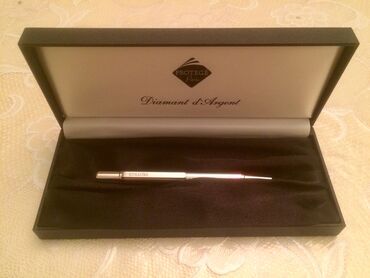 stylus qələm: Hədiyyəlik Qələm Franciya istehsalı firma "Diamont d Argent Protege"