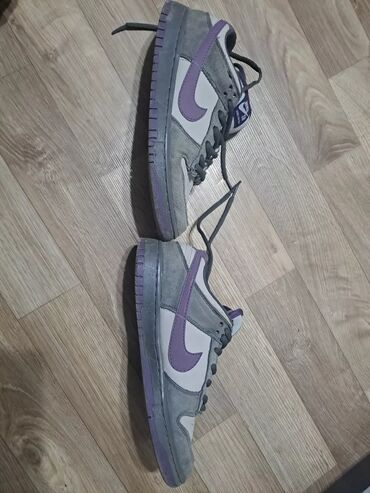 зимные кроссовки: Nike sb dunk purple pigeon размер 39 стельки свои шнурки свои