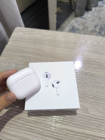 airpods 5: Airpods 3 поколения, отличного качества, чистый звук, нереальные басы