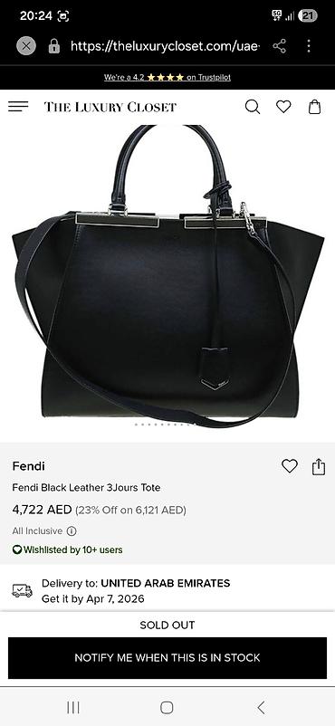 Torbe: Fendi 3Jours kožna torba. Ovaj model je evolucija klasične 2Jours — 17