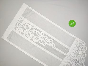 oddam darmo: Ażurowa firana/zasłona panelowa – biała - Klasyczny, lekko — 2