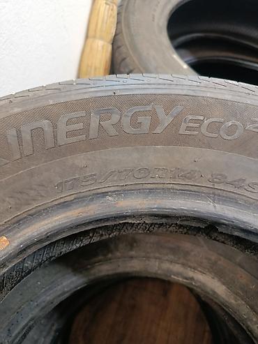шины 175 70 r14: Шины 175 / 70 / R 14, Лето, Б/у, Пара, Легковые, Корея, Hankook — 3
