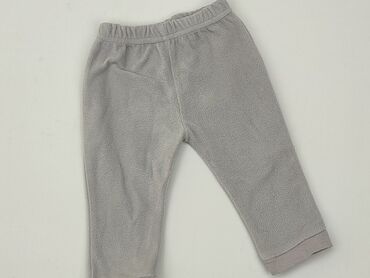 szare bawełniane legginsy: Spodnie dresowe, OVS kids, 6-9 m, stan - Dobry