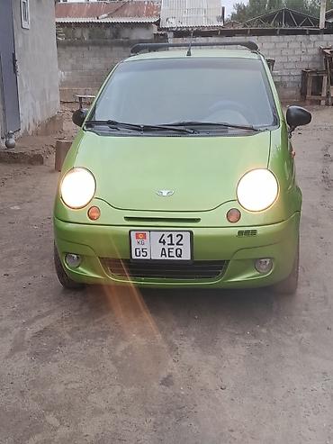 Microcar: Daewoo Matiz: 2006 г., 0.8 л, Кол менен иштөөчү, Бензин, Хетчбек — 1