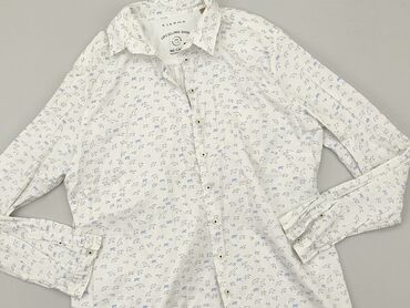 białe bluzki bawełniane z długim rękawem: Koszula Damska, XL, stan - Dobry