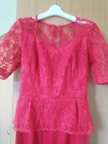 Вечерние платья: Вечернее платье, Коктейльное, Длинная модель, С рукавами, XL — 6