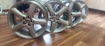 Диски: Литые Диски R 17 Toyota, Комплект, отверстий - 5, Б/у