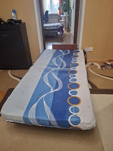 karavat: İşlənmiş, Təknəfərlik çarpayı, Bazasız, Matras ilə, Siyirməsiz, Azərbaycan — 3