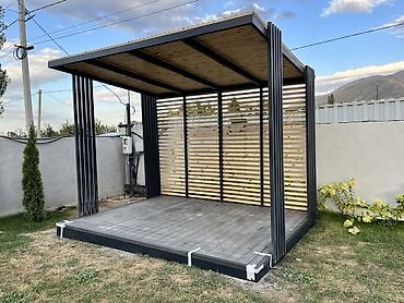 Перголы: Пергола, Металл, Отдельностоящая, Встроенная подсветка, Установка — 3