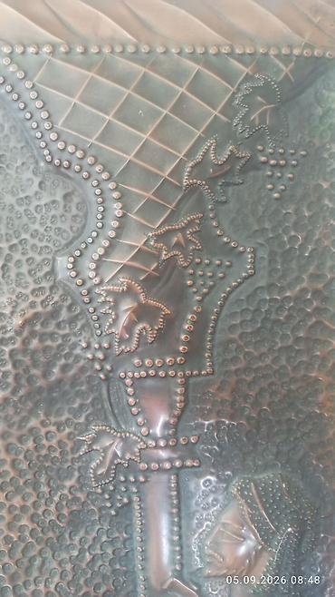 vinil panel: Misgər işi üslubunda relyefli mis panel 50*70 ölçüləri - Material — 10