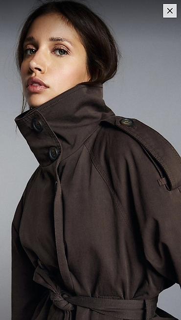 Plaşlar: Plaş, Bershka, XS, rəng - Qəhvəyi — 3