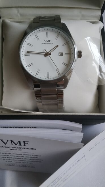 Qol saatları: Yeni, Qol saatı, VMF, rəng - Gümüşü — 6