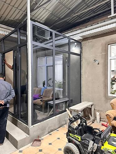 Алюминиевые окна на заказ: Алюминиевые витражные окна двери Окна окна двери двери двери at lalafo.kg — 16 Алюминиевые окна на заказ: Алюминиевые витражные окна двери Окна окна двери двери двери — 16