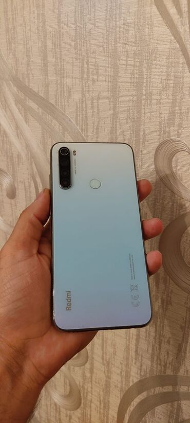 irşad electronics xiaomi redmi note 8: Xiaomi Redmi Note 8, 64 GB, rəng - Ağ, 
 Zəmanət, Sensor, Barmaq izi