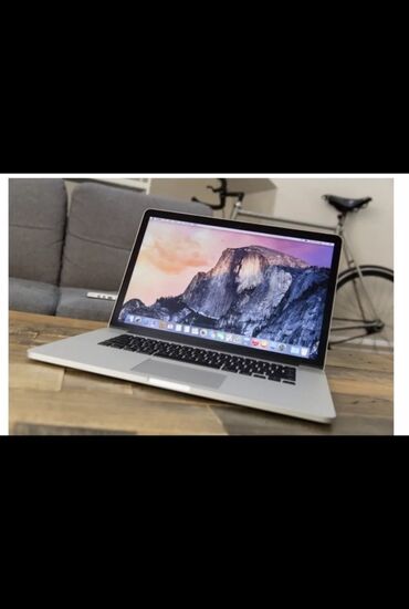 ноутбуки в кыргызстане: Ноутбук, Apple, 16 ГБ ОЗУ, Intel Core i7, 15.4 ", Для работы, учебы, память SSD