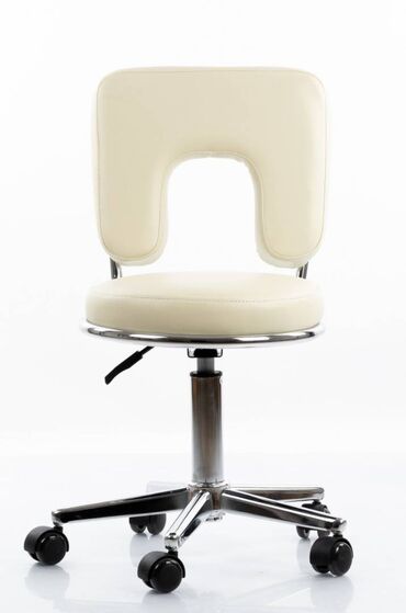 kreslo salon: Stomatoloji oturacaqlar Stool for Master RESTPRO Round 4 beige