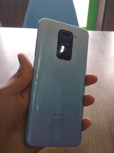 Redmi: Redmi, Redmi Note 9, Б/у, 128 ГБ, цвет - Голубой, 2 SIM