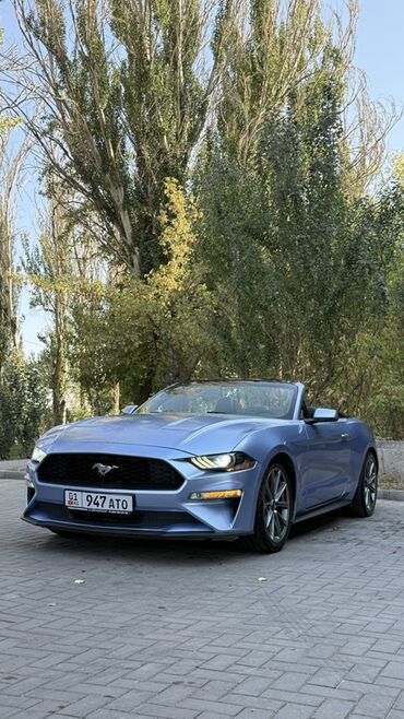 крутые машины: Ford Mustang: 2018 г., 2.3 л, Автомат, Бензин, Кабриолет