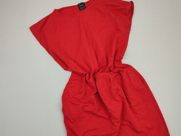 czerwona sukienki na wesele mini: Сукня, 2XL, стан - Хороший