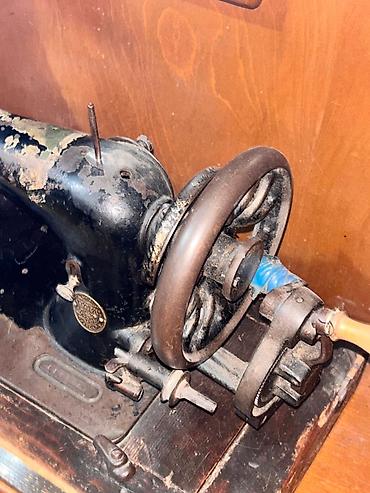gitara klasik: Frister & Rossmann antik tikiş maşını – Berlin istehsalı - Brend — 7
