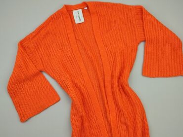 pomarańczowa bluzki damskie: Kardigan, S, stan - Bardzo dobry