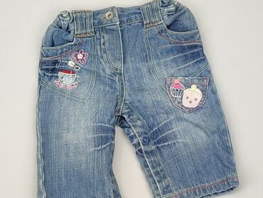versace jeans couture legginsy: Spodnie jeansowe, 0-3 m, stan - Dobry