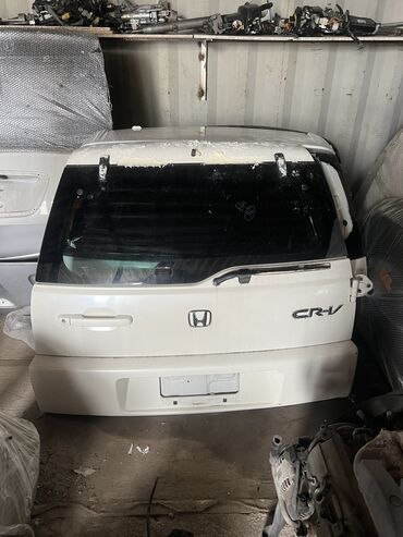 cr v: Крышка багажника Honda Б/у, цвет - Белый,Оригинал
