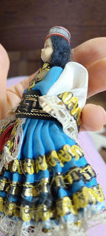 baletanke patike: Dekorativna lutka u narodnoj nošnji - Ručno rađena suvenir-lutka sa — 2
