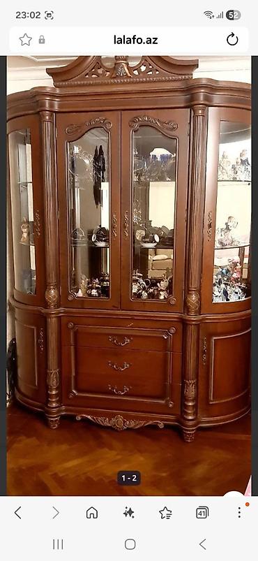 Мебель: Klassik üslubda qonaq otağı üçün taxta mebel dəsti - Material — 2