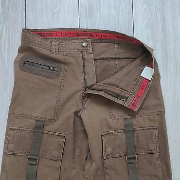 Брюки: Мужские брюки, L, Б/у, цвет - Коричневый, Самовывоз, Бесплатная доставка, Платная доставка — 8