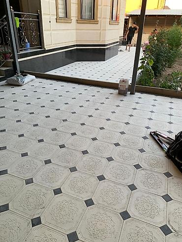 Тротуарная плитка: Тротуарная плитка для двора/террасы - Формат: восьмиугольные светлые — 15