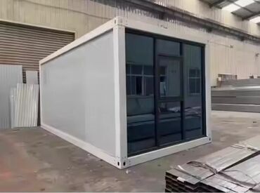 Торговые контейнеры: Модульный домик. размер 6-3. 6-4. 7-3. 7-4 есть - Каркас: усиленный — 1