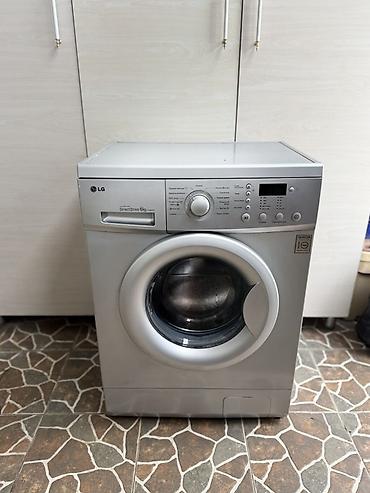 ses ucaldan: Paltaryuyan maşın LG, 6 kq, İşlənmiş, Avtomat, Qurutma var, Pulsuz çatdırılma — 3