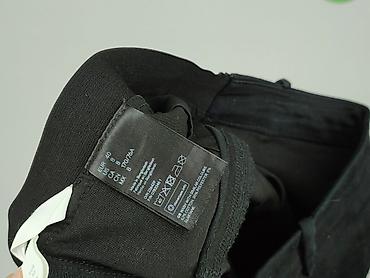 czarne cargo pull and bear: H&M, Spodnie materiałowe damskie, rozmiar M — 6