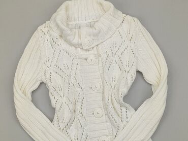 białe luźne t shirty: Sweter, XS, stan - Idealny