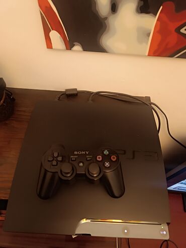 жёсткий диск для ps3: Sony PlayStation 3 (Slim) с геймпадом DualShock 3 - Модель: PS3 Slim