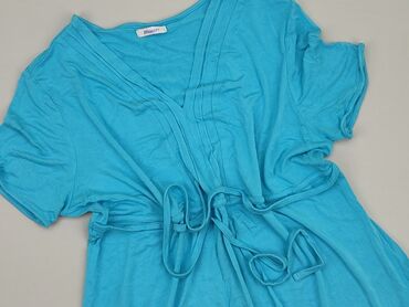 żółte bluzki z krótkim rękawem: Women's blouse, size L (EU 40)
