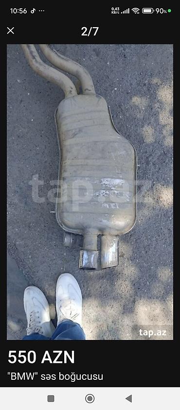 turbo az mercedes ceska: BMW səsboğucu (egzoz sistemi) Materialı temiz nerjdi. - Marka/model — 4