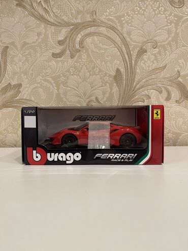 Avtomobil modelləri: Ferrari, 2025 il, 1:24, Dəmir, Rayonlara çatdırılma, Ödənişli çatdırılma, Ünvandan götürmə — 2