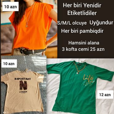Futbolka və maykalar: Alan pesman olmaz.
3 Yeni ve etiketli kofta cemi 25 azn lalafo.az -da Futbolka və maykalar: Alan pesman olmaz.
3 Yeni ve etiketli kofta cemi 25 azn