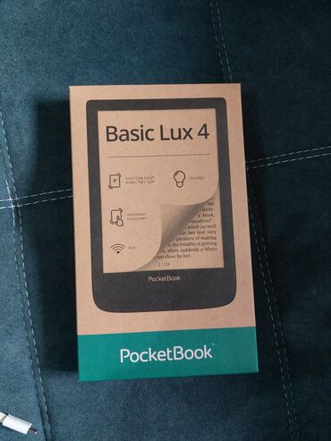 электронная книга pocketbook: Электронная книга, Pocketbook, Новый, 6" - 7", Wi-Fi, цвет - Черный