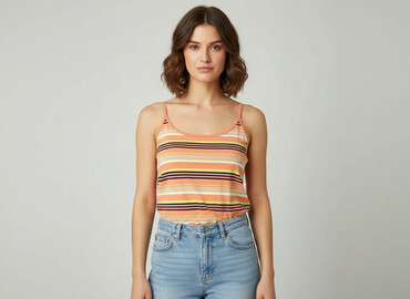 modivo calvin klein t shirty: Papaya, Футболка жіноча, розмір M