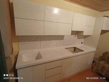 Sifarişlə mətbəx mebeli: Mərmər Suni tokme mərmər, Her cur Mərmərlerin sifarish qebulu — 10