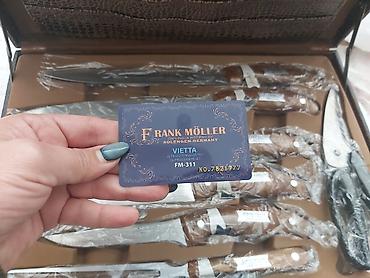usta ləvazimatları: Frank Möller Violetta FM-311 – 25 hissəli bıçaq dəsti — 2