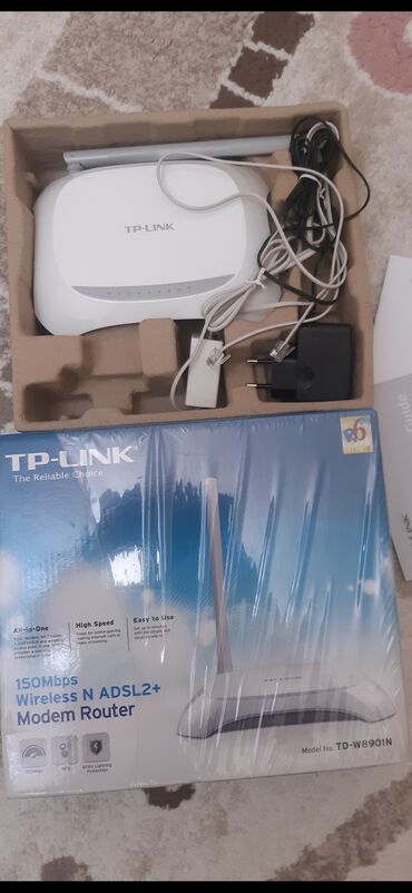 tplink modem: Salam,modem satılır TP-LİNK mağaza bağlandığı üçün satılır