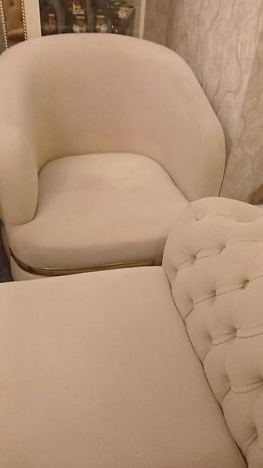 Divan və kreslo dəstləri: Divan kreslo desti. Divanda hec bir difekt problem yoxdur 2 kresloda — 7