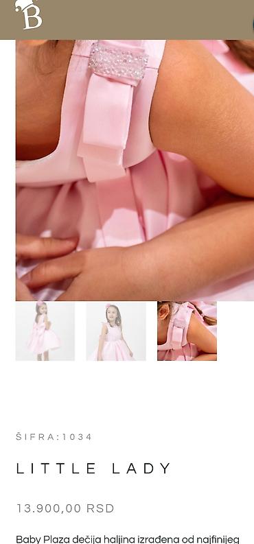 catwalk cizme: Kao NOVA! Haljinica Baby Plaza – Nova kolekcija ​Stanje: Kupljena pre — 1