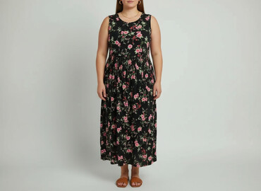 sukienki na ślub cywilny plus size: Janina, Women`s dress, size XL